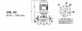 насос VNL 80-200 3 KW 1500RPM 0 насос VNL 80-200 3 KW 1500RPM 0
